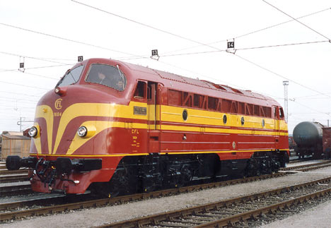 Diesel locomotive class 1600 &quot;NOHAB&quot;<br /><a href='images/pictures/Tillig/02534.jpg' target='_blank'>Full size image</a>